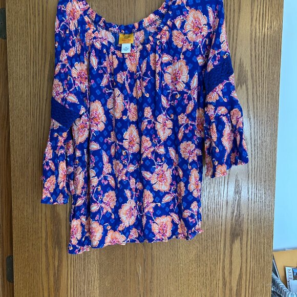 Ruby Rd 1X Bright Colored Top - Picture 7 of 14